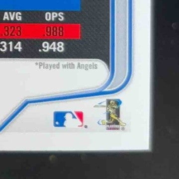 2014 Bowman Mike Trout Blue 245/500 #168 Los Angeles Angels