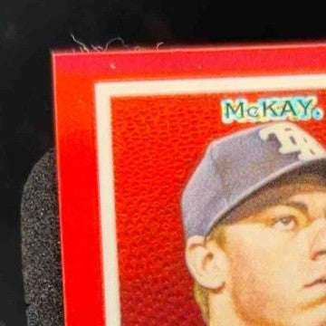 2020 Topps Allen & Ginter Chrome Brendan McKay Mini Red 2/5 #207 Tampa Bay Rays