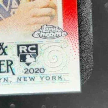 2020 Topps Allen & Ginter Chrome Brendan McKay Mini Red 2/5 #207 Tampa Bay Rays