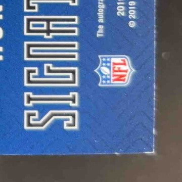 2019 Panini Donruss Hunter Henry Signature Marks SM-27 Auto Los Angeles Chargers