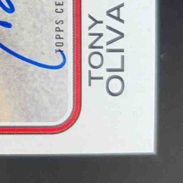 2023 Topps Heritage Tony Oliva Real One Auto #74RO-TO Auto Minnesota Twins