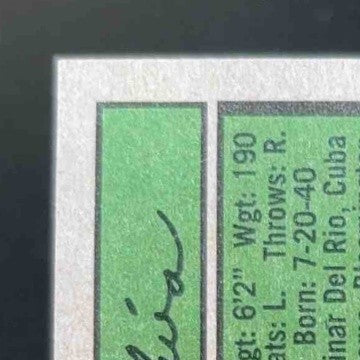 2023 Topps Heritage Tony Oliva Real One Auto #74RO-TO Auto Minnesota Twins