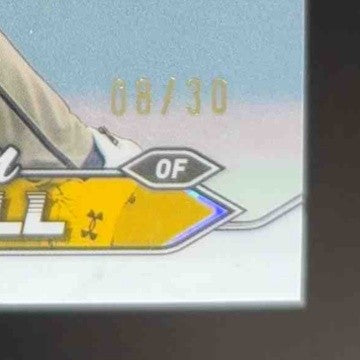 2024 Topps Stadium Club Jackson Merrill Chrome Pearl White Refractor 8/30 Padres