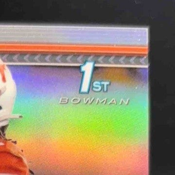 2024 Bowman Chrome University Silas Bolden Prospect Auto Refractor 54/299 Texas