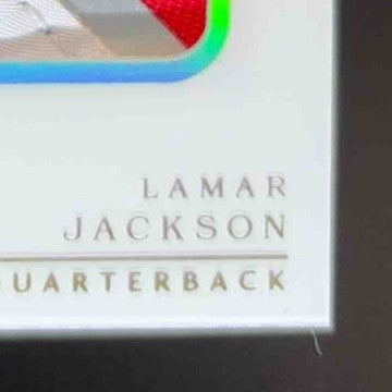 2018 Panini Immaculate Collection Collegiate Lamar Jackson Gloves /40 #5 RC