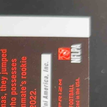 2022 Panini Rookies & Stars Chris Olave Thrillers Signatures Longevity /25 Auto