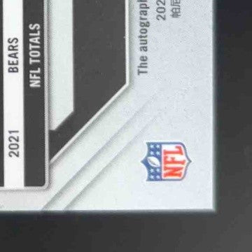 2022 Panini Prizm Cole Kmet Auto Silver #50 Chicago Bears