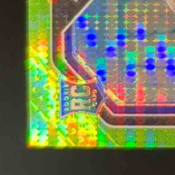 2020 Prizm Patrick Queen Rookie Auto Neon Green Pulsar #381 RC Baltimore Ravens