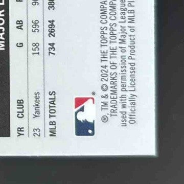 2024 Topps Pristine Gleyber Torres Green Refractor 126/150 #154 New York Yankees