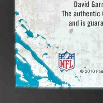 2010 Rookies & Stars David Garrard Materials Black Prime Longevity 9/25 Jaguars