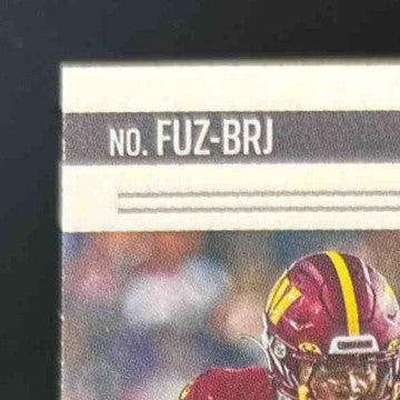 2024 Panini Luminance Brian Robinson Jr. Fuzion #FUZ-BRJ Washington Commanders