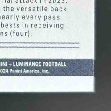 2024 Panini Luminance Brian Robinson Jr. Fuzion #FUZ-BRJ Washington Commanders