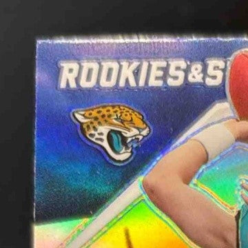 2021 Panini Rookies & Stars Trevor Lawrence Airborne Silver Jaguars Rookie Card
