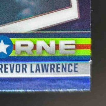 2021 Panini Rookies & Stars Trevor Lawrence Airborne Silver Jaguars Rookie Card