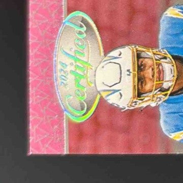 2024 Certified Brenden Rice Freshman Fabric Mirror Signatures Pink Etch 47/49 RC