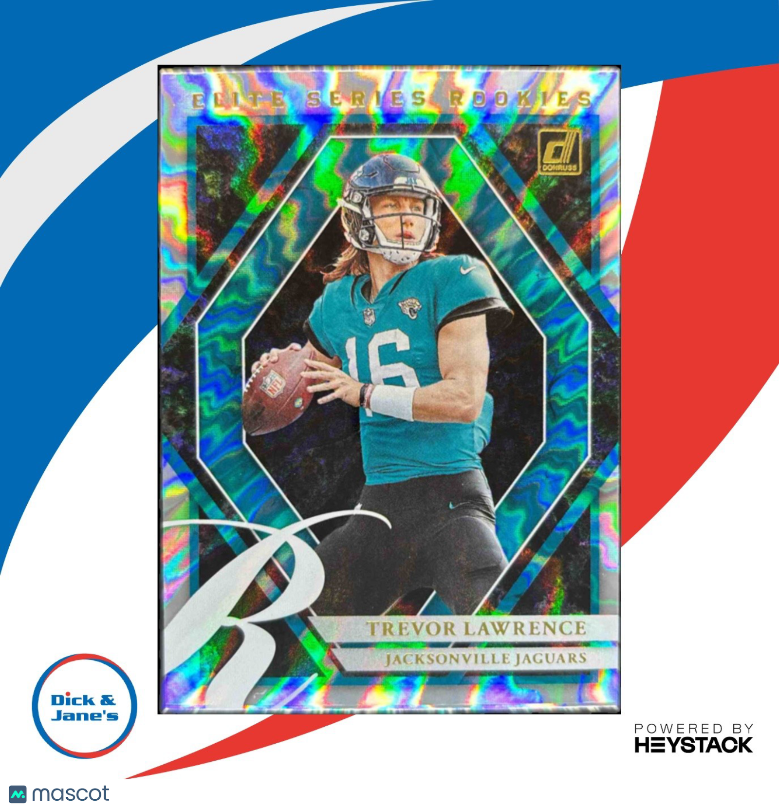2021 Panini Donruss Trevor Lawrence Elite Series Rookies Jacksonville Jaguars