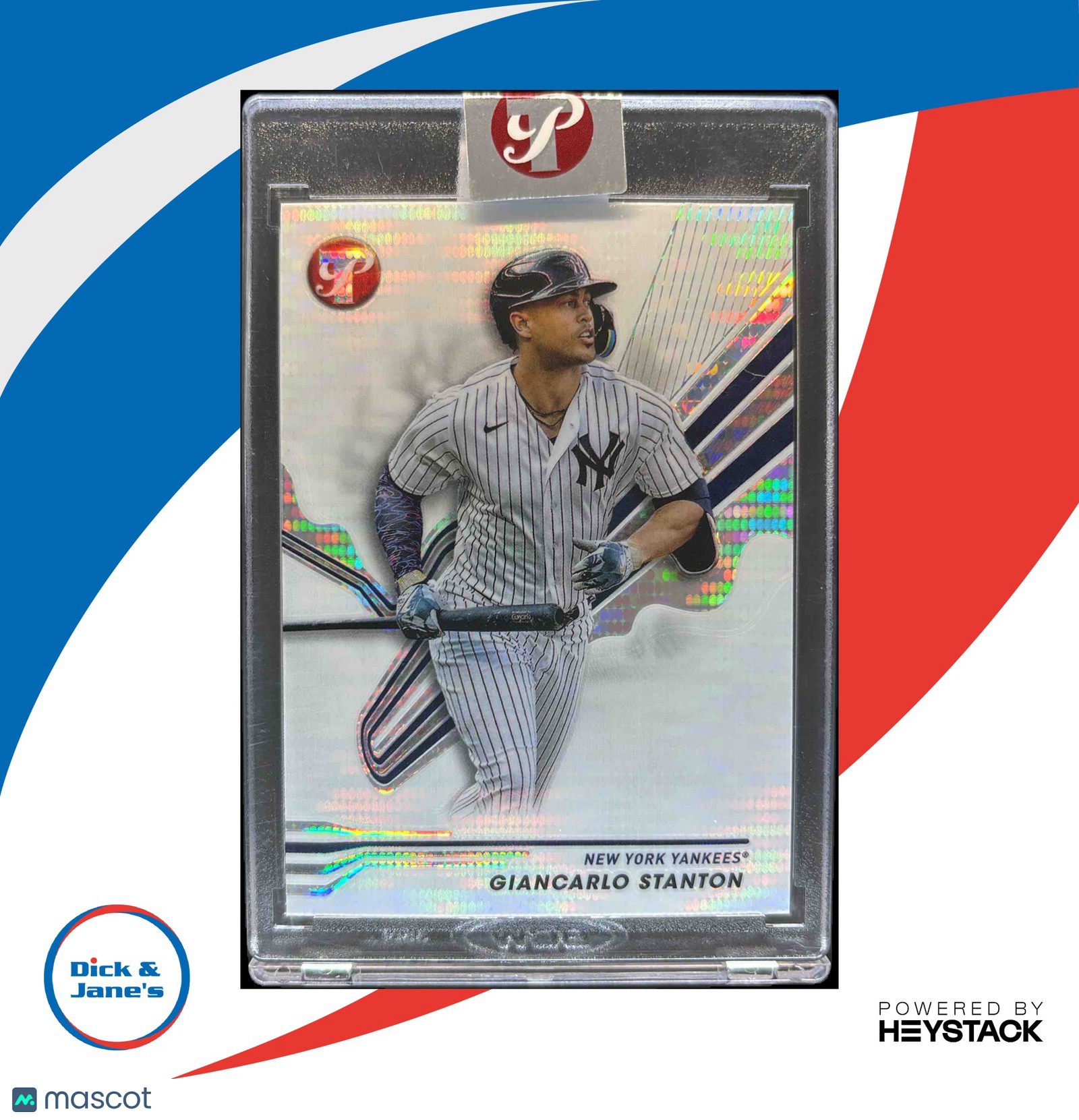 2024 Topps Pristine Giancarlo Stanton Refractor #141 New York Yankees