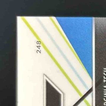 2023 Topps Composite DeAngelo Hall Finest Sky Blue Refractor 18/150 Redskins