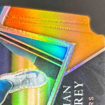 2021 Select Christian McCaffrey Orange Prizm Die Cut /249 Carolina Panthers