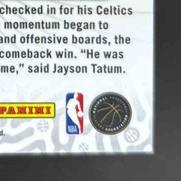 2023-24 Panini Donruss Optic Oshae Brissett Signature Series Auto Boston Celtics