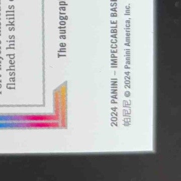 2024 Panini Impeccable Charlee Soto Extravagance Auto 9/49 #24 Minnesota Twins