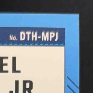 2024 Panini Donruss Michael Pittman Jr. Threads #DTH-MPJ MEM Indianapolis Colts