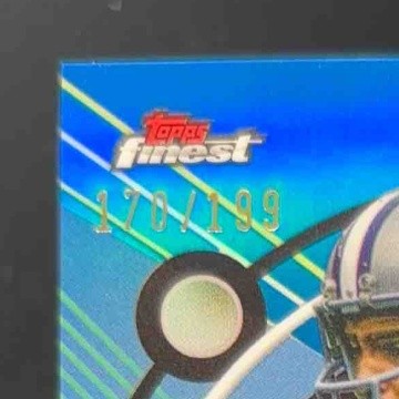2023 Topps Composite Drew Pearson Finest Blue Refractor 170/199 Dallas Cowboys