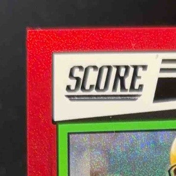 2022 Panini Score James Lofton Dots Red 99/499 #102 Green Bay Packers