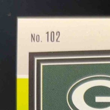 2022 Panini Score James Lofton Dots Red 99/499 #102 Green Bay Packers