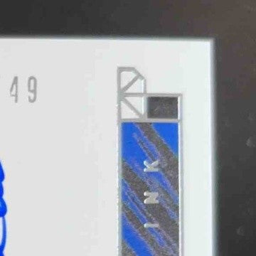 2024 Panini Impeccable Moises Alou Indelible Ink 30/49 #12 Auto