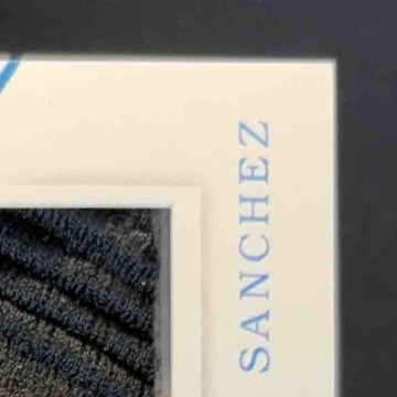 2020 Immaculate Collection Sixto Sanchez Jumbo Cleats /8 #J-SX MEM Miami Marlins
