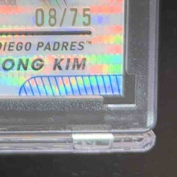 2024 Topps Pristine Ha-Seong Kim Blue Refractor /75 #148 San Diego Padres