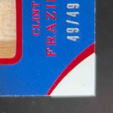 2020 Panini Immaculate Collection Clint Frazier Matinee/49 Auto New York Yankees