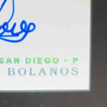 2020 Panini Immaculate Collection Ronald Bolanos Rookie Patch Auto Holo Gold /57