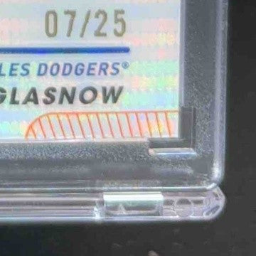2024 Topps Pristine Tyler Glasnow Orange Refractor 7/25 #249 Los Angeles Dodgers