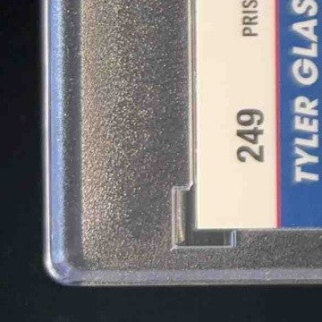 2024 Topps Pristine Tyler Glasnow Orange Refractor 7/25 #249 Los Angeles Dodgers