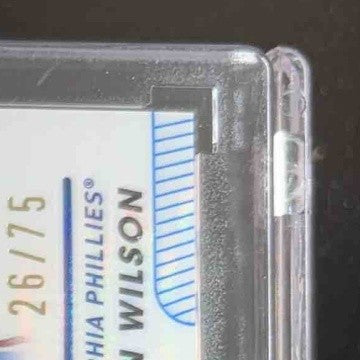 2024 Topps Pristine Weston Wilson Blue Refractor 26/75 RC Philadelphia Phillies