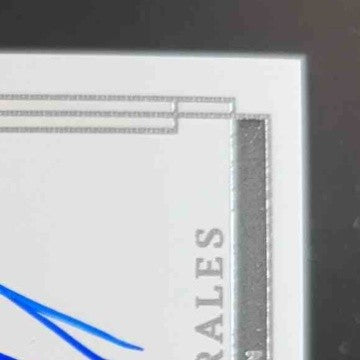 2024 Panini Impeccable Yohandy Morales Elegance Prospect Jersey Auto 67/99 Nats