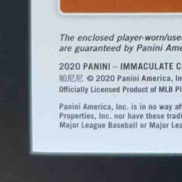 2020 Panini Immaculate Collection Jaylin Davis Debut Moments Leather Tan/99 Auto