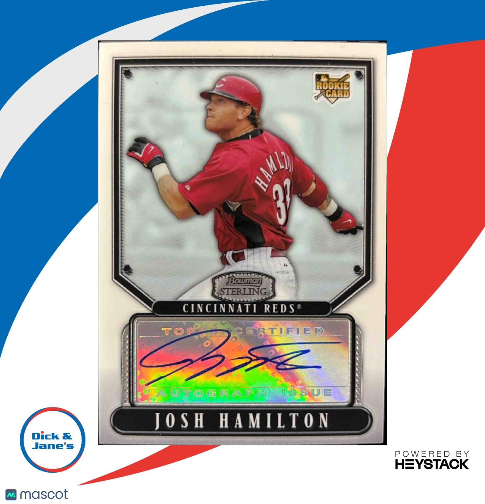 2007 Bowman Sterling Mark Hamilton Prospects #BSP-MH St. Louis Cardinals