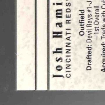 2007 Bowman Sterling Mark Hamilton Prospects #BSP-MH St. Louis Cardinals