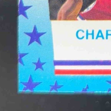 1989-90 Fleer Charles Barkley Stickers #4 Philadelphia 76ers