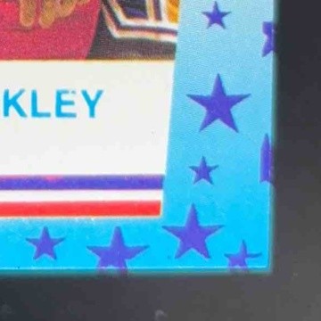 1989-90 Fleer Charles Barkley Stickers #4 Philadelphia 76ers