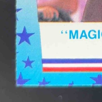 1989-90 Fleer Magic Johnson Stickers #5 Los Angeles Lakers