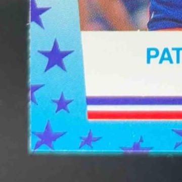 1989-90 Fleer Patrick Ewing Stickers #7 New York Knicks