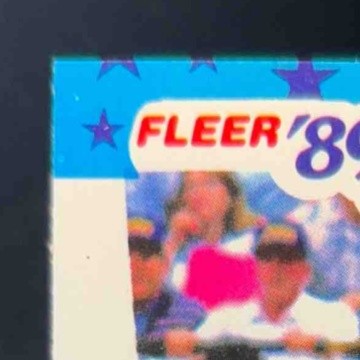 1989-90 Fleer Karl Malone Stickers #1 Utah Jazz