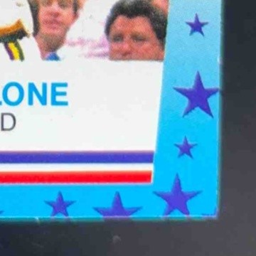 1989-90 Fleer Karl Malone Stickers #1 Utah Jazz