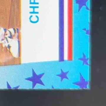 1989-90 Fleer Chris Mullin Stickers #9 Golden State Warriors