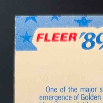 1989-90 Fleer Chris Mullin Stickers #9 Golden State Warriors