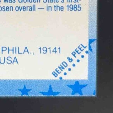 1989-90 Fleer Chris Mullin Stickers #9 Golden State Warriors